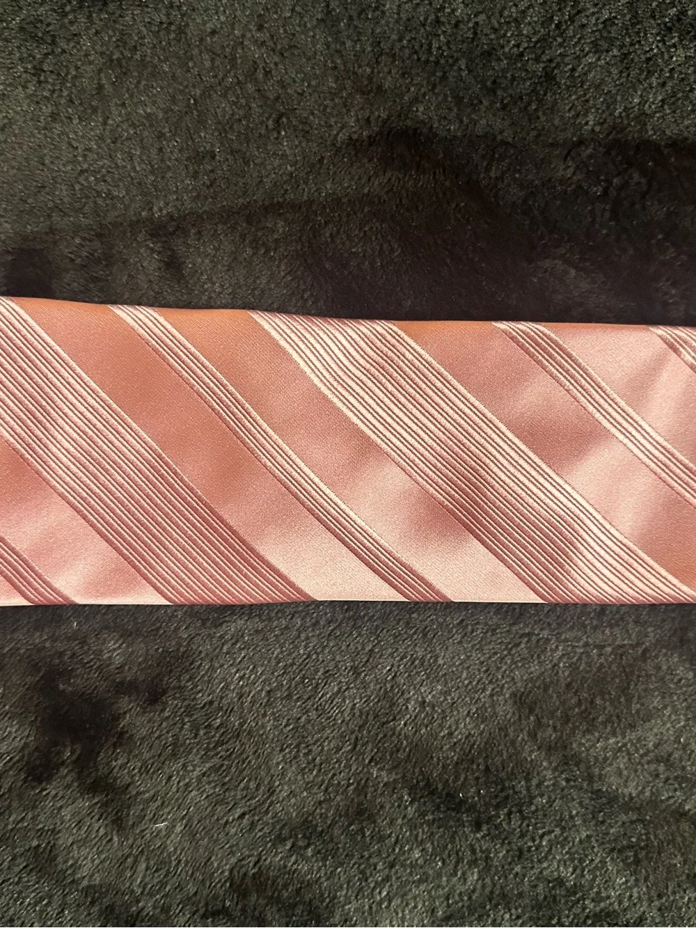 Donald J. Trump Signature Collection‎ Pink Striped Silk Tie Made in Italy